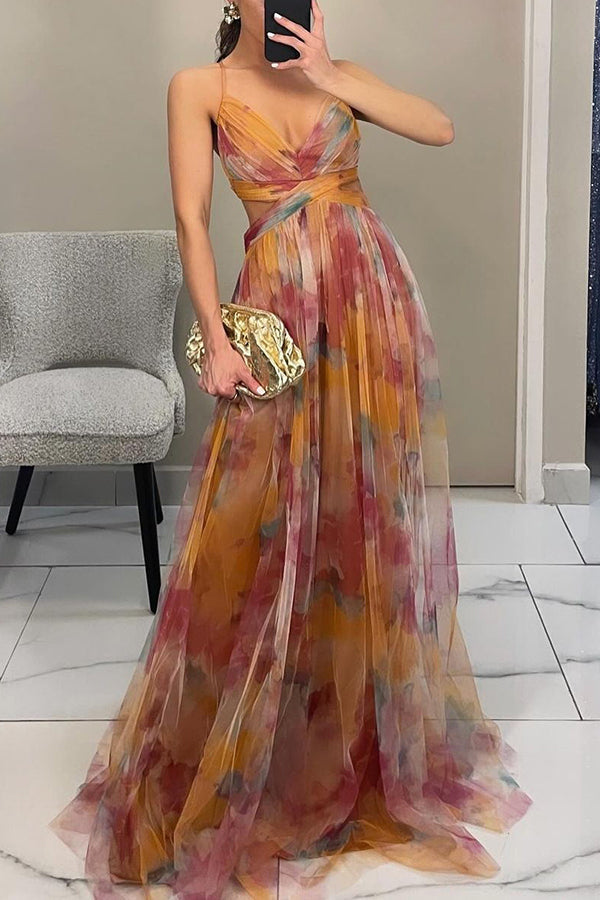 Isla-Rose’s Floral Maxi Dress – A Flowing Beauty for Timeless Elegance