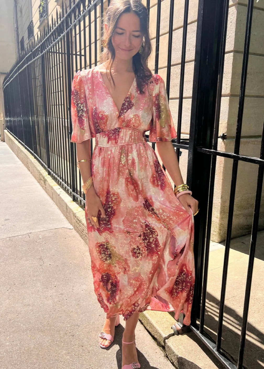 Georgia’s Sparkle Maxi Dress – Effortless Glamour for Every Moment