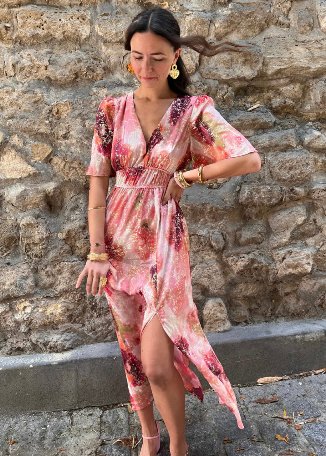 Georgia’s Sparkle Maxi Dress – Effortless Glamour for Every Moment
