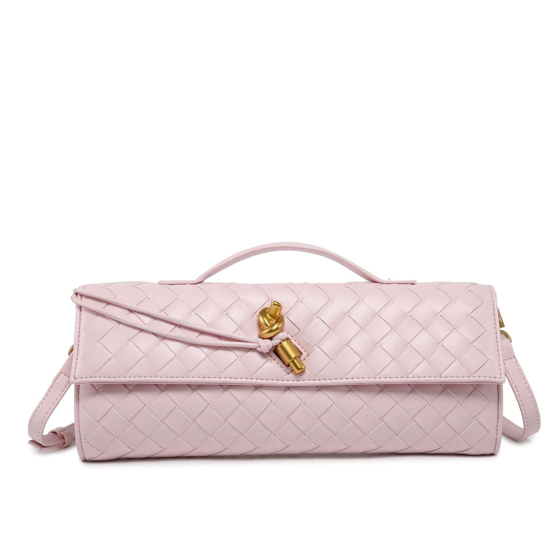 Clara’s Woven Brenda Bag – Chic Sophistication in Every Detail