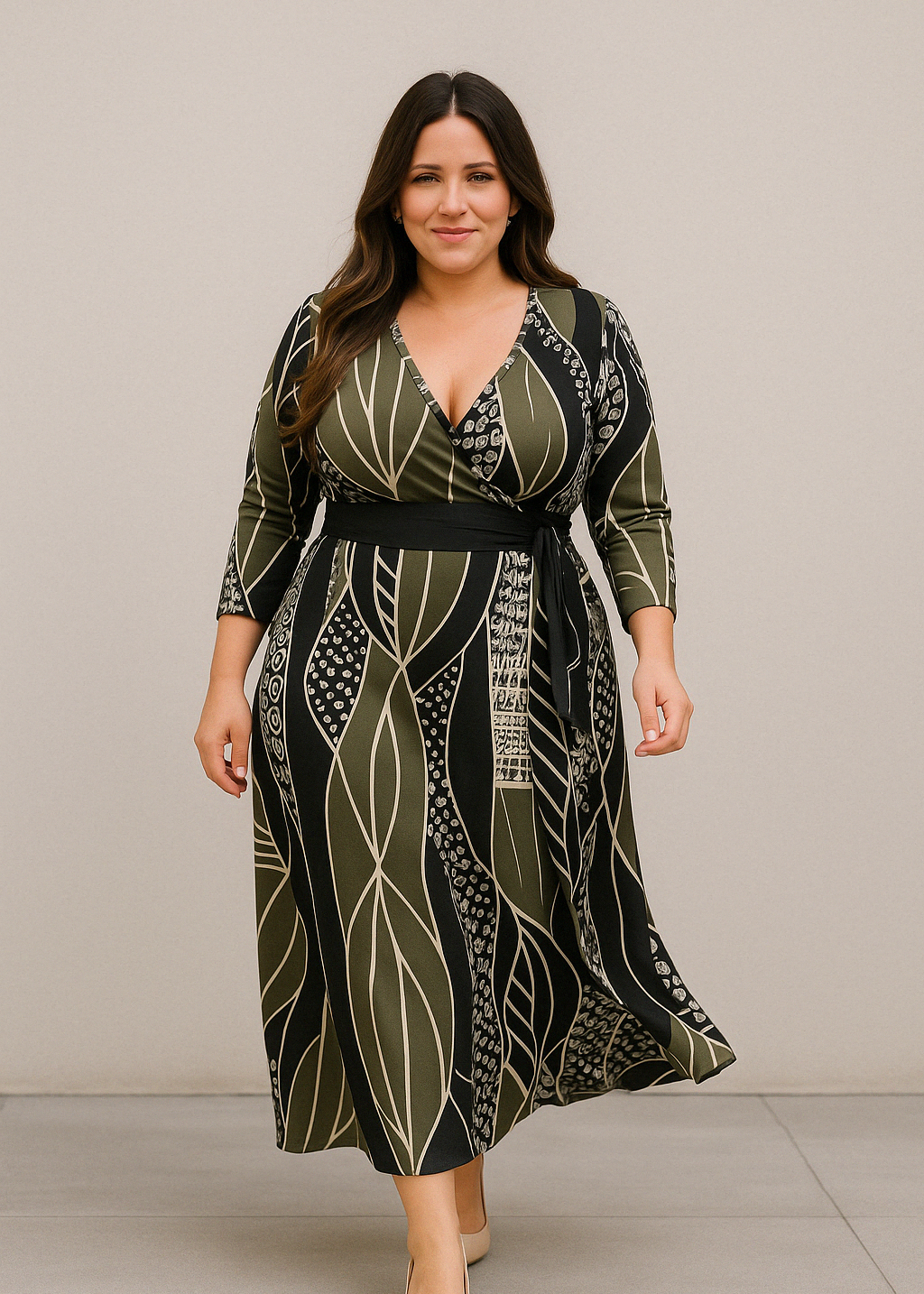 Paisley’s Artistic Patchwork Dress – Effortless Elegance for Every Occasion