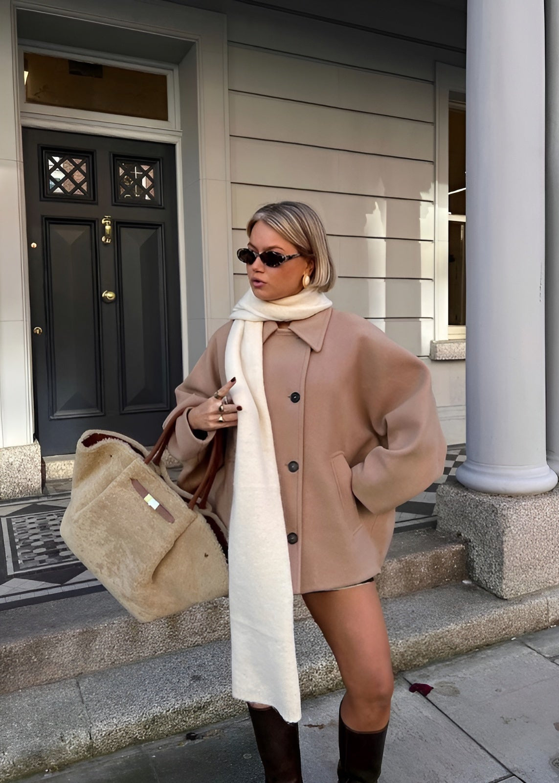 Sophie's - Veste oversize élégante et confortable