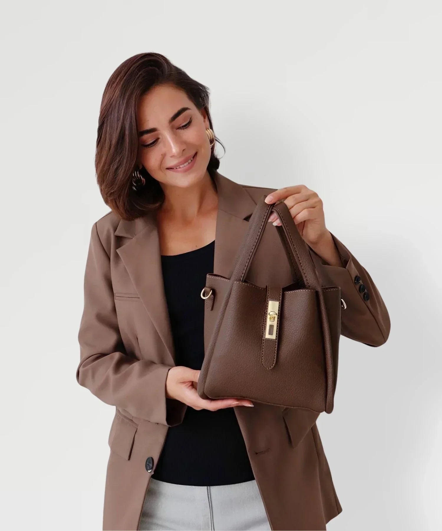 The Florence | Vegan Leather Handbag – Elegance Meets Everyday Function