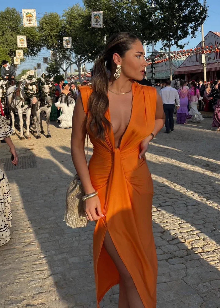 Camilla’s - Elegant Pleated Dress