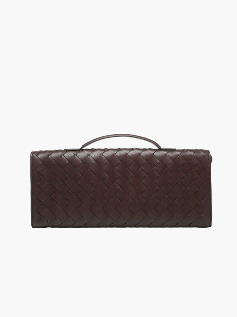 Clara’s Woven Brenda Bag – Chic Sophistication in Every Detail