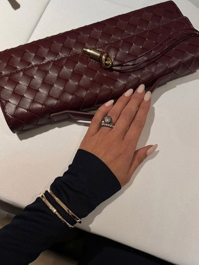 Clara’s Woven Brenda Bag – Chic Sophistication in Every Detail