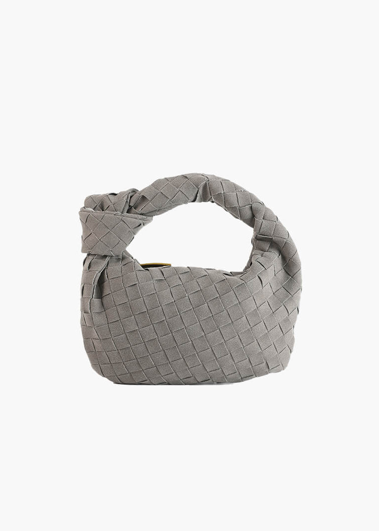 Laura - Mini sac en daim tissé