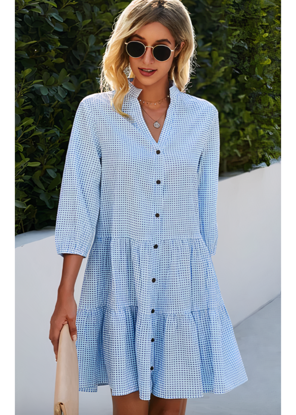 Lena’s - Elegant Midi Dress