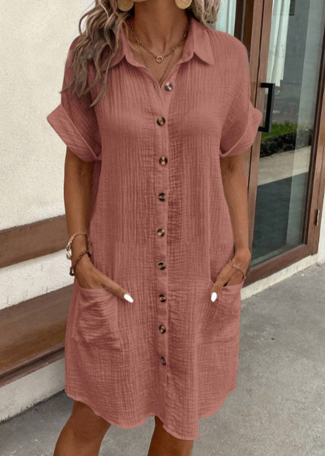 Macy’s -  Belted Polo Dress