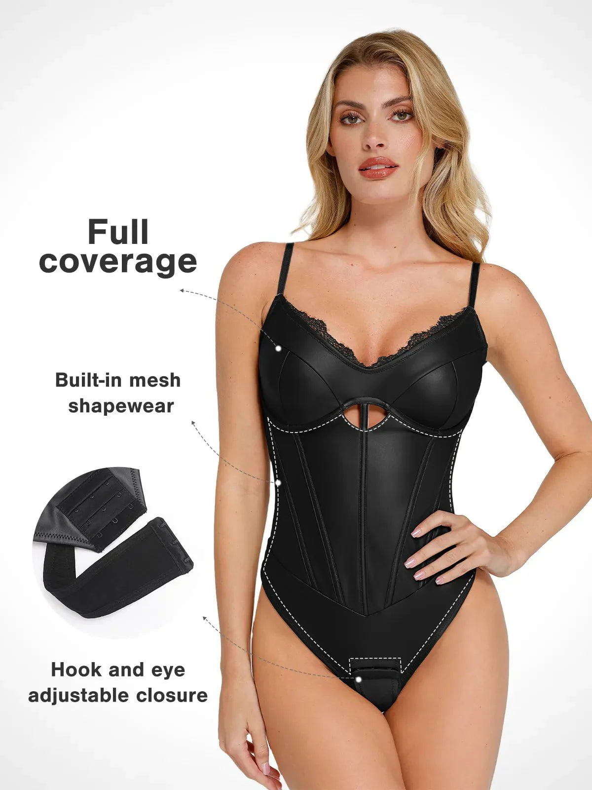 Ava - Shapewear en similicuir