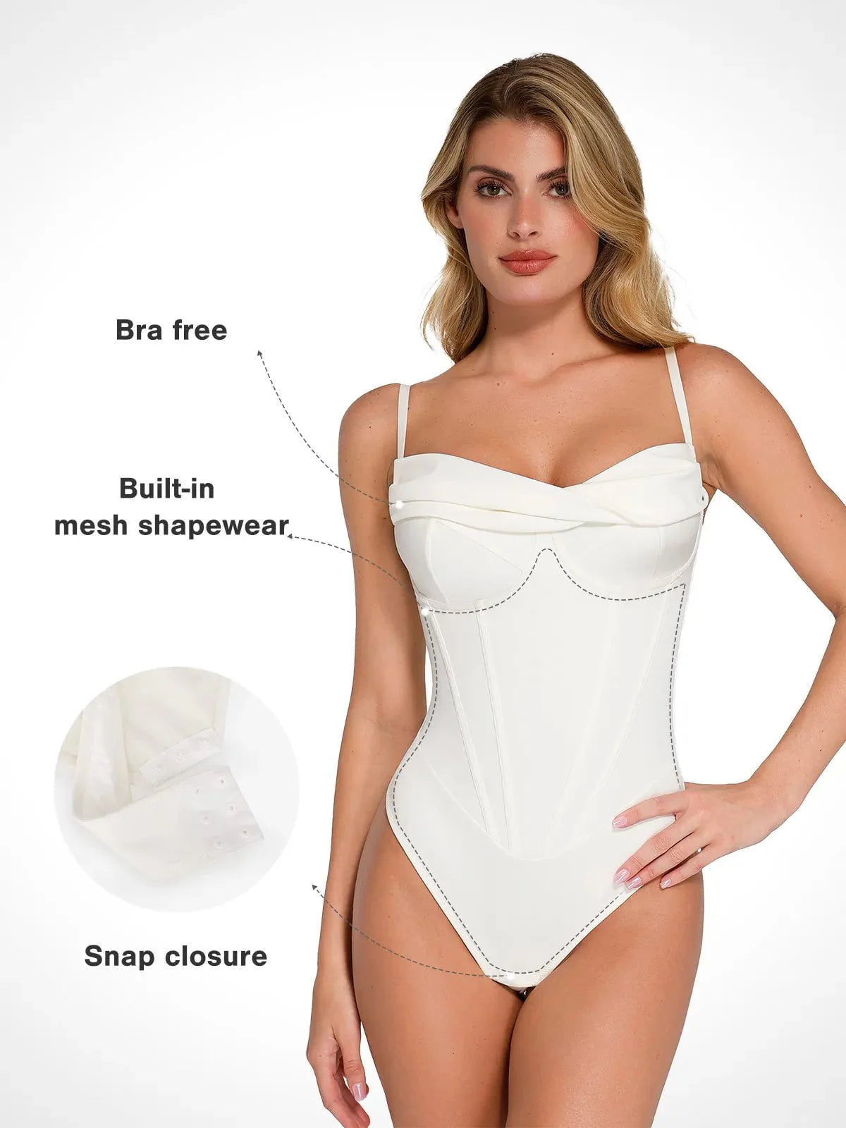 Mia - Corset sablier gainant