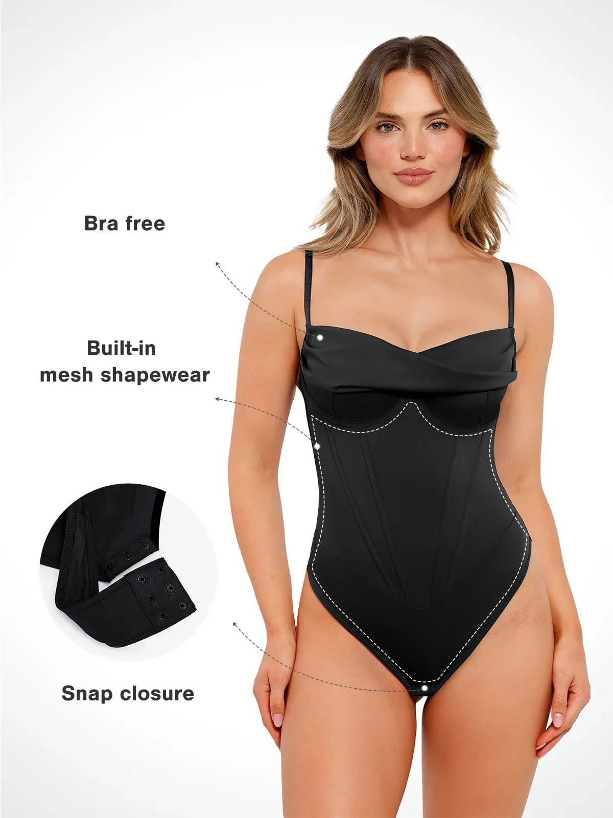 Mia - Corset sablier gainant