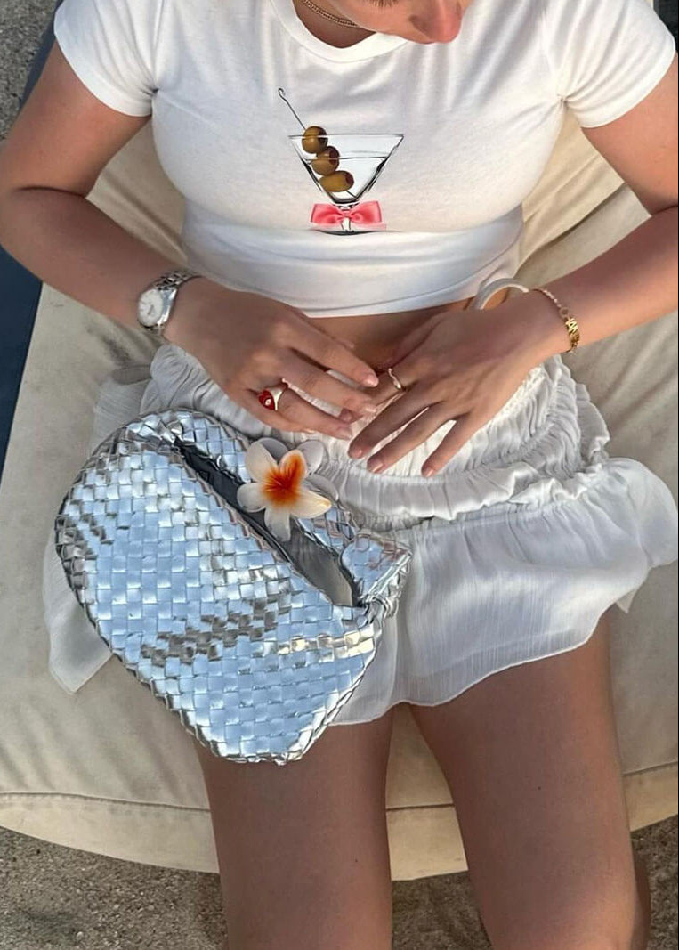 Lauren-  Woven Satchel