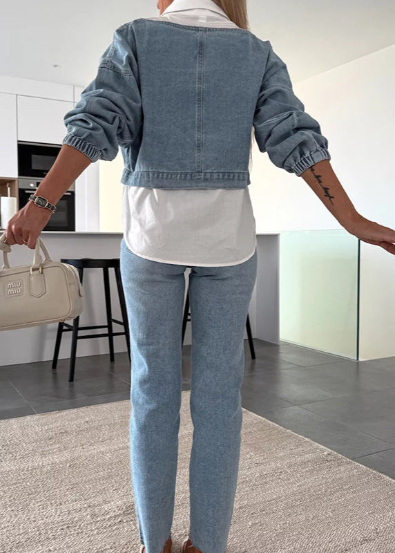 Lena – L'ensemble denim ultime
