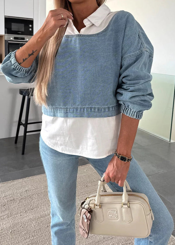 Lena – L'ensemble denim ultime