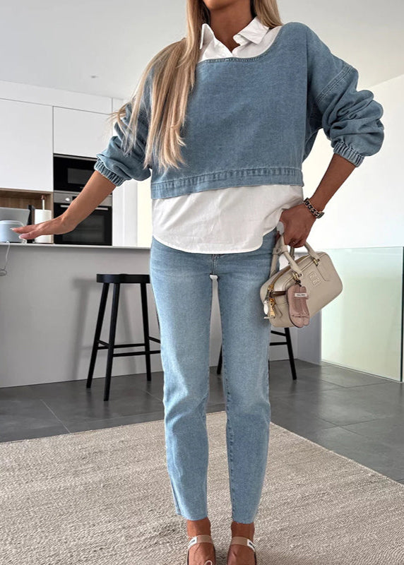 Lena – L'ensemble denim ultime